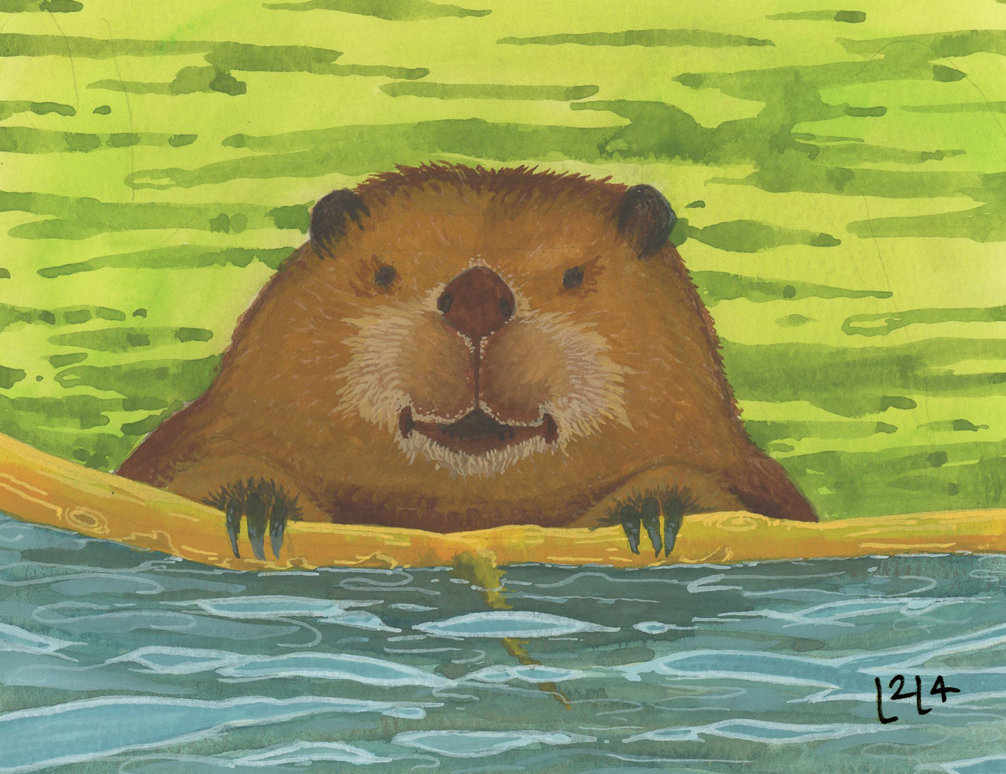 “Beaver” Original Artwork