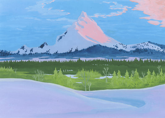 “Mountain Washington” Original Artwork